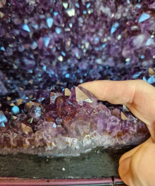 Amethyst Crystal Geode 954 Premium Queen Grade 15.73kg H33xW33xD22cm - Image 5