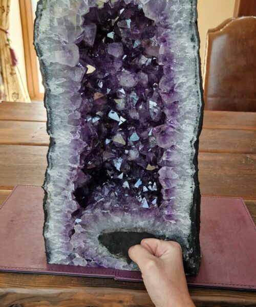 Amethyst Crystal Geode 964 Premium Queen Grade 21.41kg – H42xW24xD20cm - Image 5