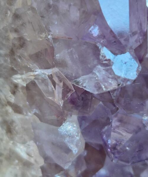 Premium Amethyst Quartz Purple Druzy Side Point 5 Crystal Tower 301g H9xW5xD5.5cm - Image 8