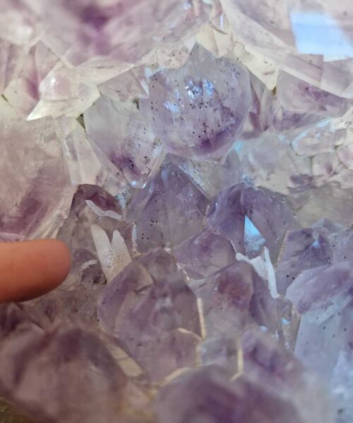 HUGE / Giant Large Amethyst Sphere 2, Premium Grade Purple Quartz Geode Crystal 3.293g – 14.5cm Diameter - Image 6