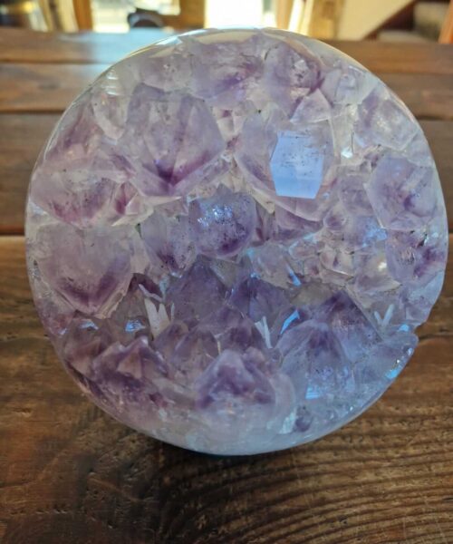 HUGE / Giant Large Amethyst Sphere 2, Premium Grade Purple Quartz Geode Crystal 3.293g – 14.5cm Diameter - Image 10