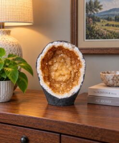 Citrine Geode 429 Crystal Cluster Druzy Premium Grade 10.81kg H26xW20xD22cm