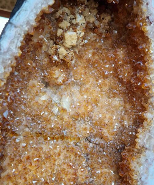 Citrine Geode 430 Crystal Cluster Druzy Premium Grade 14.40kg H37xW22xD17cm - Image 4