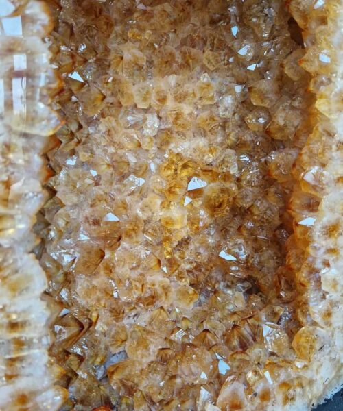 Citrine Geode 435 Crystal Cluster Druzy Premium Grade 21.05kg H41xW25xD18cm - Image 4