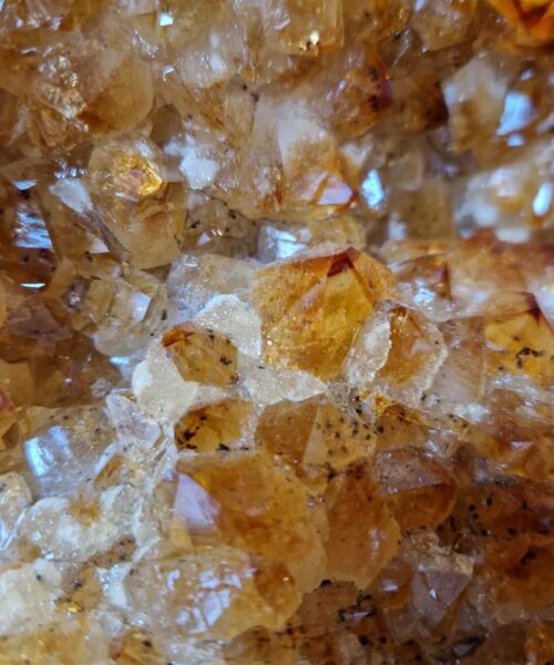 Tall Citrine Geode 444 Crystal Cluster Druzy Premium Grade 32.76kg H51xW30xD21cm - Image 5