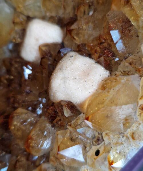 Tall Citrine Geode 445 Crystal Cluster Druzy Premium Grade 33.78kg H50xW34xD21cm - Image 8