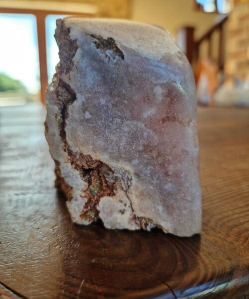 Pink Amethyst Freeform 1 Self Standing Healing Crystal Natural Crystal Gem 495g – H8xW6.5xD5.5cm - Image 6
