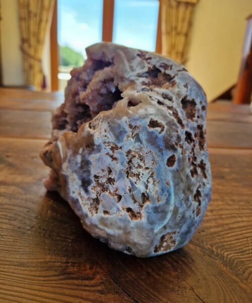 Pink Amethyst Freeform 13 Self Standing Healing Crystal Natural Crystal Gem 1.808g – H13.5xW16xD11cm - Image 4