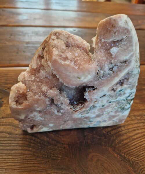 Pink Amethyst Freeform 14 Self Standing Healing Crystal Natural Crystal Gem 1.975g – H18xW16.5xD6cm - Image 4