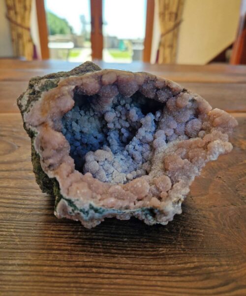 Pink Amethyst Freeform 15 Self Standing Healing Crystal Natural Crystal Gem 789g – H8xW12.5xD12cm