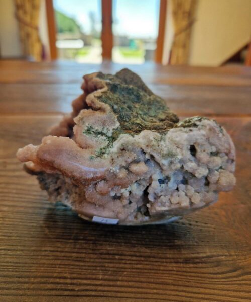 Pink Amethyst Freeform 15 Self Standing Healing Crystal Natural Crystal Gem 789g – H8xW12.5xD12cm - Image 3