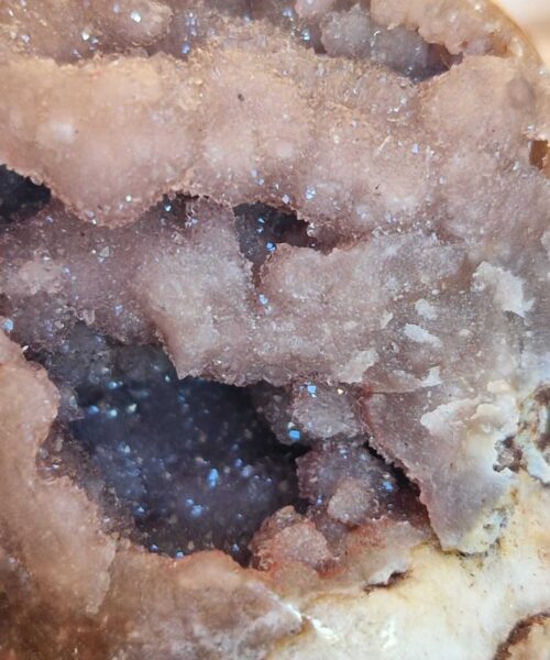 Pink Amethyst Freeform 2 Self Standing Healing Crystal Natural Crystal Gem 434g – H8xW6.5xD6cm - Image 5
