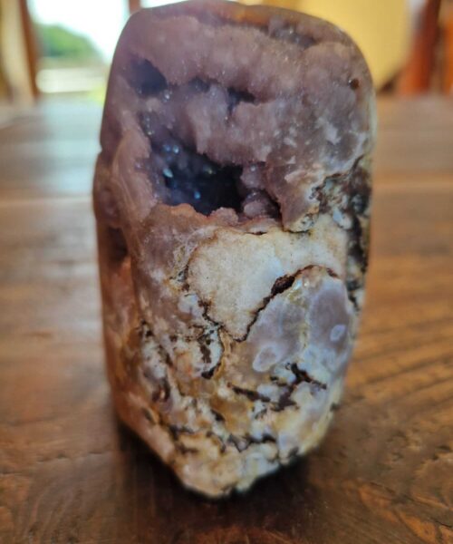 Pink Amethyst Freeform 2 Self Standing Healing Crystal Natural Crystal Gem 434g – H8xW6.5xD6cm - Image 8