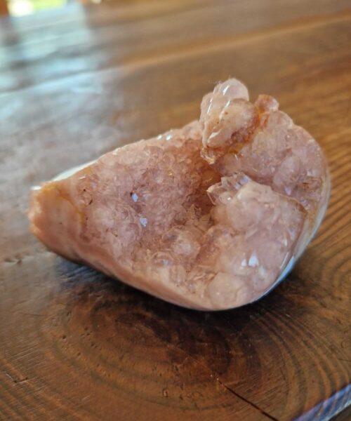 Pink Amethyst Freeform 4 Self Standing Healing Crystal Natural Crystal Gem 198g – H4xW8xD7cm - Image 5