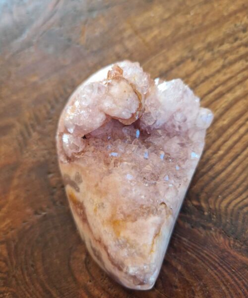 Pink Amethyst Freeform 4 Self Standing Healing Crystal Natural Crystal Gem 198g – H4xW8xD7cm - Image 8