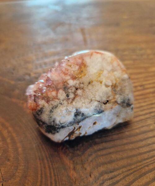 Pink Amethyst Freeform 6 Self Standing Healing Crystal Natural Crystal Gem 88g – H2.5xW5xD3.5cm - Image 5