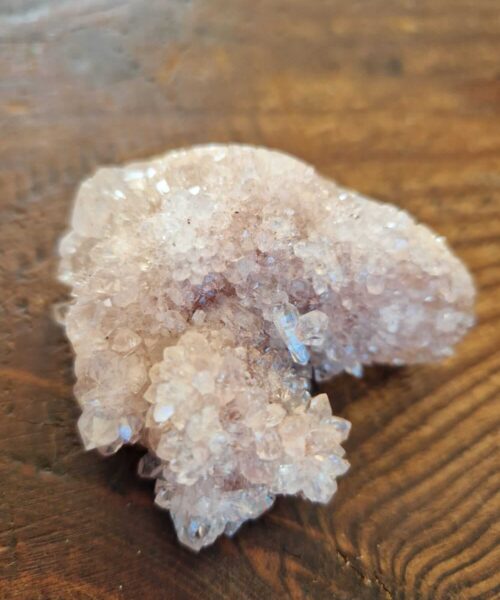 Alternative view of Pink Amethyst Freeform 7 Self Standing Healing Crystal Natural Crystal Gem 136g – H3xW6xD5.5cm