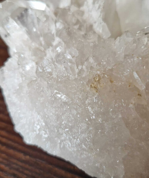 Large Premium Rock Crystal Quartz Candle Holder 17 Clear Crystal White Tealight Holders 1.066g H6xW13.5xD11cm - Image 7