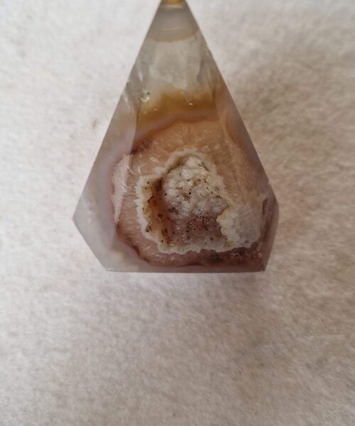 Premium Agate Conic Point 11 Tower Prism - 376g H11xW8xD5cm - Image 8