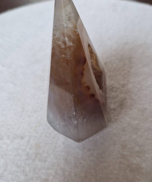 Premium Agate Conic Point 11 Tower Prism - 376g H11xW8xD5cm - Image 9