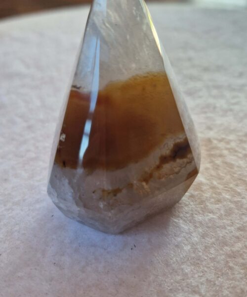 Premium Agate Conic Point 17 Tower Prism - 154g H7xW5.5xD4cm - Image 4