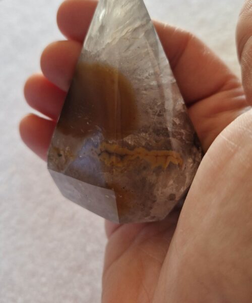 Premium Agate Conic Point 17 Tower Prism - 154g H7xW5.5xD4cm - Image 8