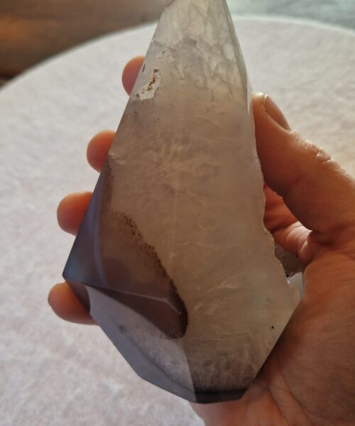Premium Agate Conic Point 18 Tower Prism - 457g H13xW6.5xD8cm - Image 7