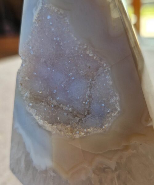 Premium Agate Conic Point 20 Tower Prism - 403g H12xW6.5xD6.5cm - Image 5