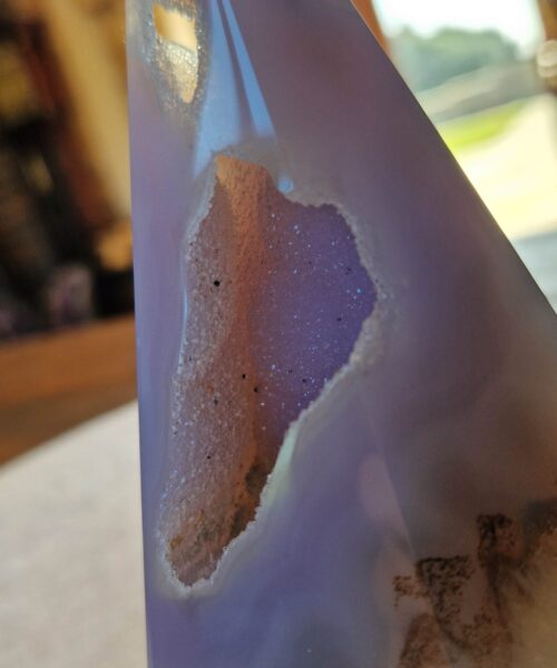 Premium Agate Conic Point 21 Tower Prism - 832g H15.5xW9xD7cm - Image 4