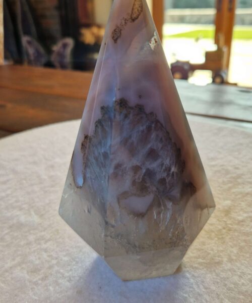 Premium Agate Conic Point 21 Tower Prism - 832g H15.5xW9xD7cm - Image 7