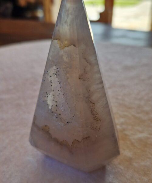 Alternative view of Premium Agate Conic Point 23 Tower Prism - 190g H9.5xW5.5xD3cm