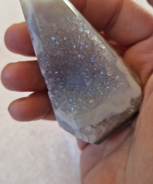 Premium Agate Conic Point 24 Tower Prism - 91g H8xW4xD3cm - Image 4