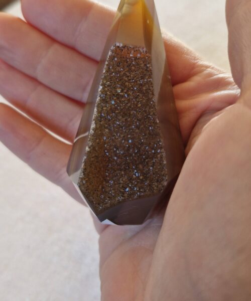 Premium Agate Conic Point 25 Tower Prism - 92g H7.5xW4xD3.5cm - Image 4