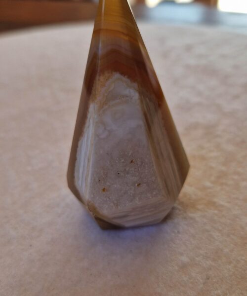 Premium Agate Conic Point 26 Tower Prism - 112g H7xW4.5xD4cm