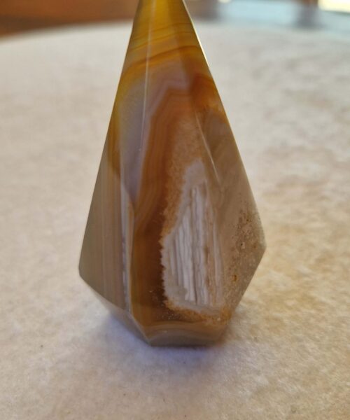 Alternative view of Premium Agate Conic Point 26 Tower Prism - 112g H7xW4.5xD4cm