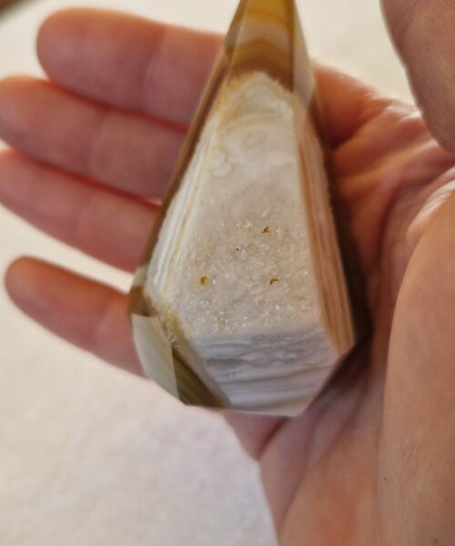 Premium Agate Conic Point 26 Tower Prism - 112g H7xW4.5xD4cm - Image 5