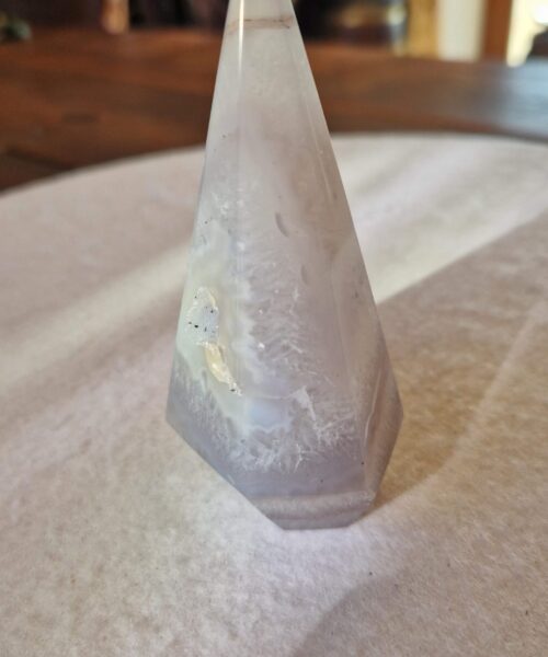Alternative view of Premium Agate Conic Point 28 Tower Prism - 179g H10xW5.5xD4cm