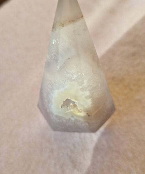 Premium Agate Conic Point 28 Tower Prism - 179g H10xW5.5xD4cm - Image 7