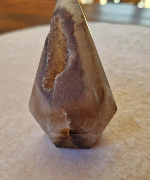 Premium Agate Conic Point 30 Tower Prism - 217g H8.5xW8.5xD4.5cm - Image 3