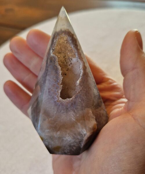 Premium Agate Conic Point 30 Tower Prism - 217g H8.5xW8.5xD4.5cm - Image 5