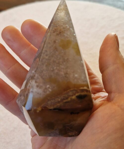 Premium Agate Conic Point 30 Tower Prism - 217g H8.5xW8.5xD4.5cm - Image 7