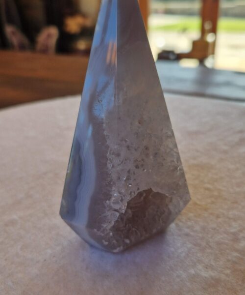 Alternative view of Premium Agate Conic Point 31 Tower Prism - 349g H12xW7xD5cm
