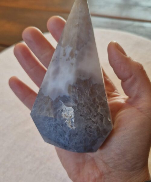 Premium Agate Conic Point 31 Tower Prism - 349g H12xW7xD5cm - Image 7
