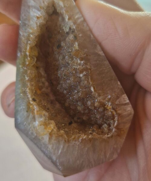 Premium Agate Conic Point 32 Tower Prism - 82g H7xW4xD3cm - Image 4
