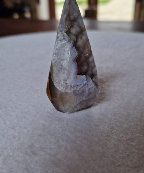 Alternative view of Premium Agate Conic Point 34 Tower Prism - 91g H6.5xW4.5xD3.5cm