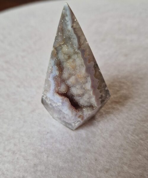 Premium Agate Conic Point 34 Tower Prism - 91g H6.5xW4.5xD3.5cm - Image 8