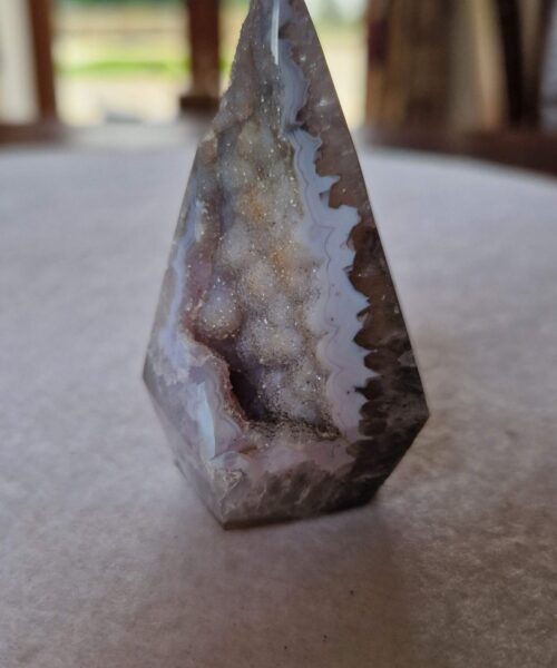 Premium Agate Conic Point 34 Tower Prism - 91g H6.5xW4.5xD3.5cm - Image 9