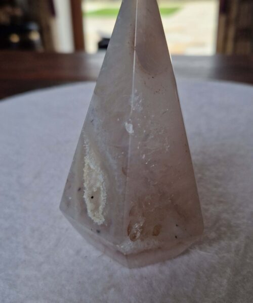 Alternative view of Premium Agate Conic Point 41 Tower Prism - 352g H11xW6.5xD5.5cm