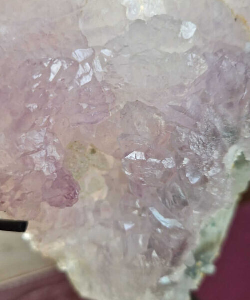 Amethyst Flower 10 Crystal Formation Rare Cluster on Stand 1.120g H23.5xW14xD8cm - Image 6