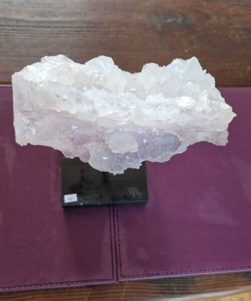 Amethyst Flower 10 Crystal Formation Rare Cluster on Stand 1.120g H23.5xW14xD8cm - Image 7